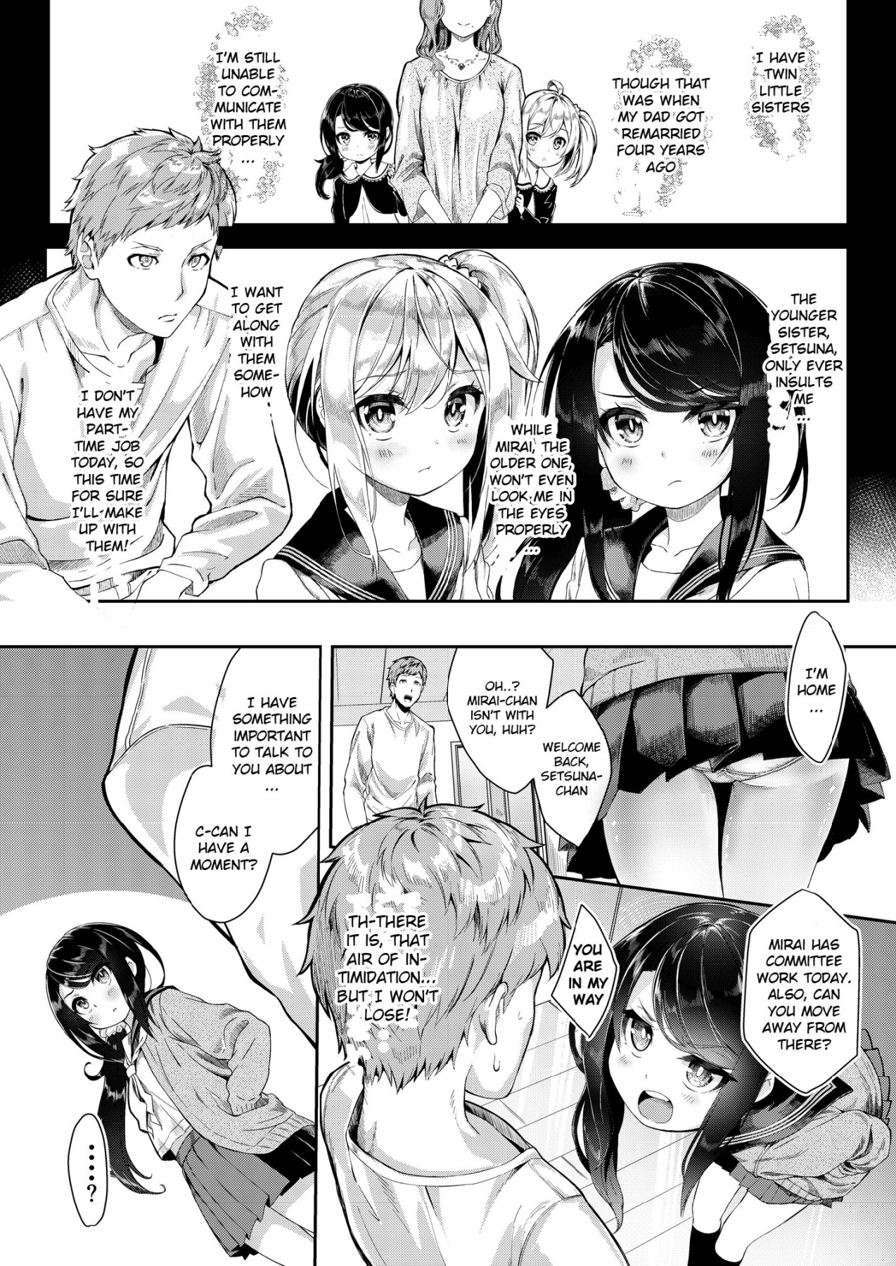 Hentai Manga Comic-Sister Breeding - Punishment Sex Edition with Step-sister Tsukimiya Setsuna-Read-3